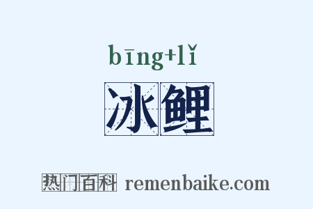 冰鲤是什么意思的图片